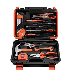 Harden 18 Piece Heavy Duty Tool Set - General Household Tool Kit with Hammer,...