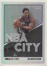 2019-20 Panini NBA Hoops NBA City Holo DeMar DeRozan #15 6ns