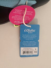 NWT new Olukai kids Kulapa Kai girls sandals flip flops 11 12 cotton candy black — photo 4