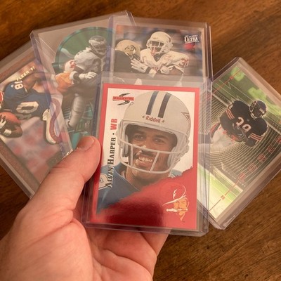 Pack of Vintage 90s Insert & Parallel Football Cards, 1990s Score Fleer Ultra UD