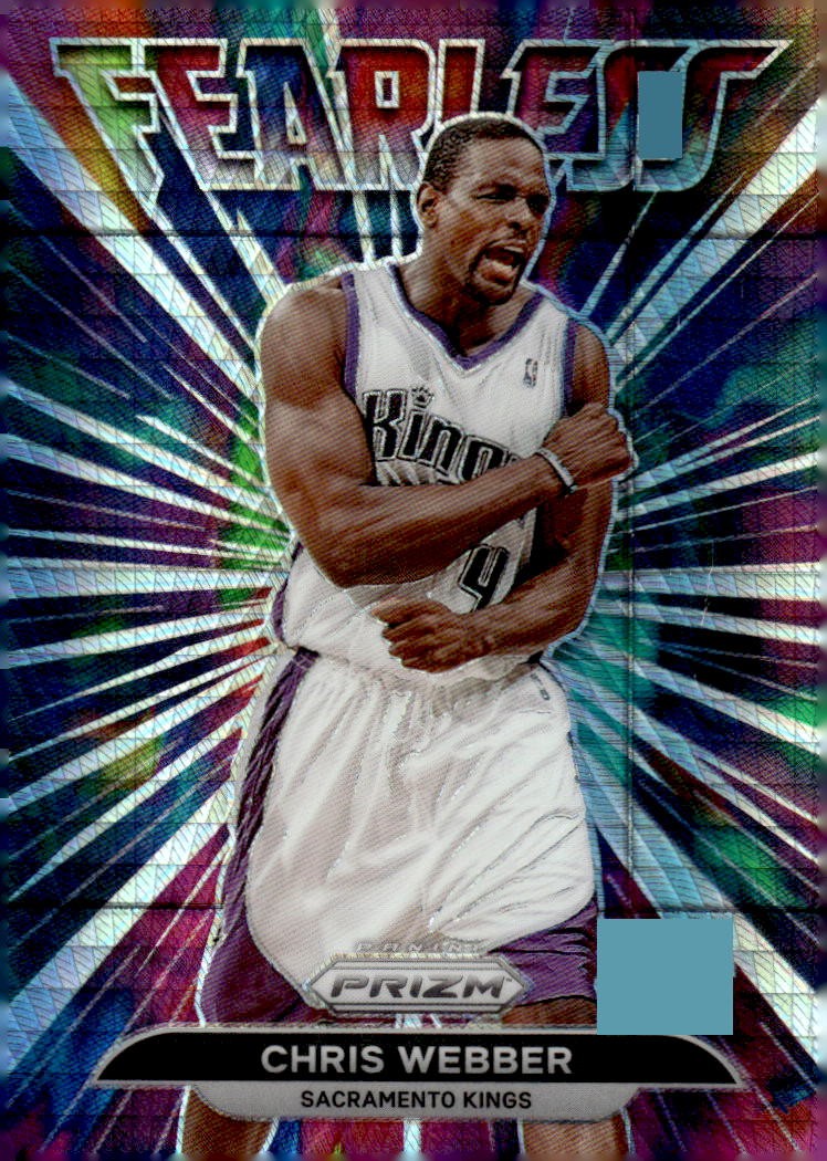2021-22 Panini Prizm #16 Chris Webber Fearless Prizms Silver