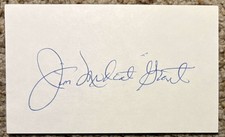 Jim Mudcat Grant signed card - Indians Twins debut 1958