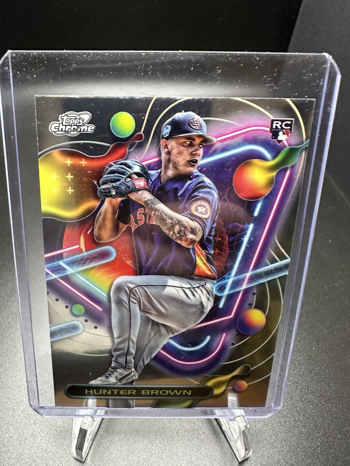 2023 Topps Chrome Cosmic Hunter Brown #196 Houston Astros 32K