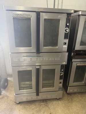 DOUBLE STACK Gas Convection Ovens Blodgett Zephaire 200 G Bakery Deep Depth