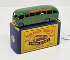 Matchbox Lesney – 21b Bedford Duple Luxury Coach   1958    (ID#113) Stann Code 5
