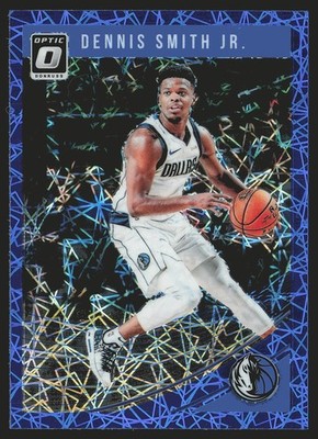 2018-19 Donruss Optic #10 Dennis Smith Jr. Blue Velocity