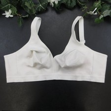 Cacique Bra Women's White 44D Wireless Full Coverage Comfort