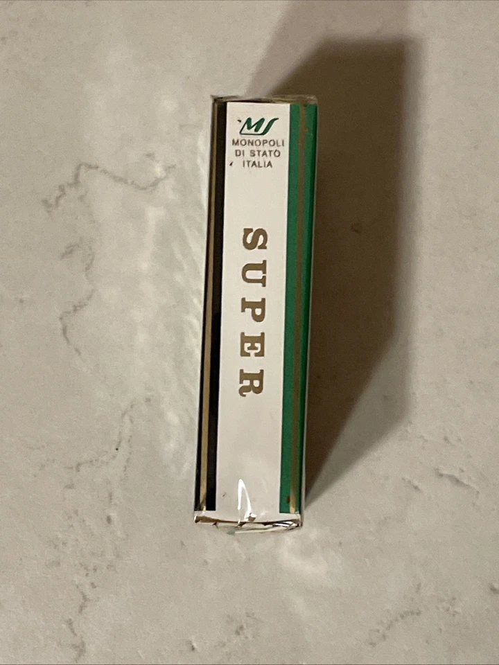 Pacco Sigarette Super Nazionali Vintage Pieno Sigillato - Immagine 4 di 4