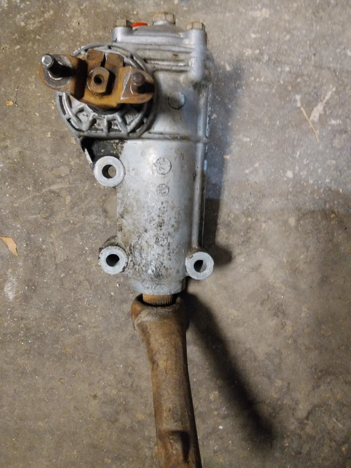 Caja de cambios de dirección original BMW E10 2002 ti tii 1975 con brazo Pitman 316955171 Foto 2 de 4