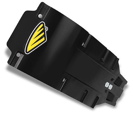 Sabot moteur YAMAHA Speed Armor noir en aluminium pour protection de moto