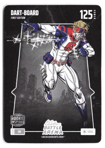 2026 Bo Jackson Battle Arena Jaxson Dart #130 First Edition RC Steel Dart-Board