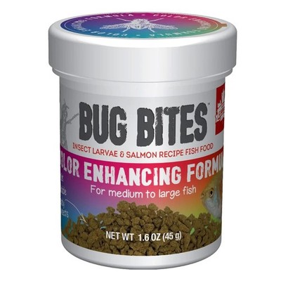 Fluval Bug Bites Color Enhancing Fish Food for Tropical Fish Medium / Large Fish