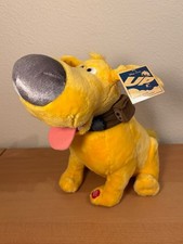 Disney Store Pixar UP Dug The Dog 12 Inch Plush New With Tags
