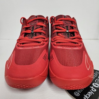 PUMA MB.01 Mid Team Colors Intense Red Lamelo Ball 30977002 Men's