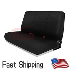Heavy Duty Truck Bench Seat Cover For Ford Chevy Dodge Pickup Stretch - Black Heavy Duty Truck Bench Seat Cover For Ford Chevy Dodge Pickup Stretch - Black
