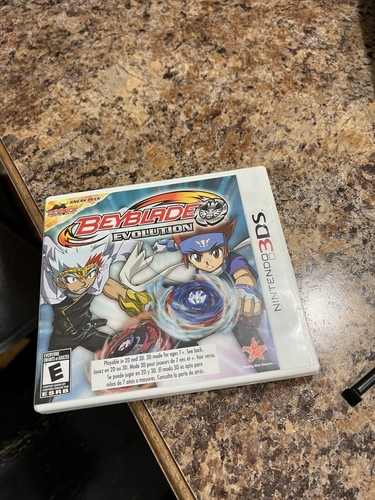 Nintendo 3DS Beyblade Evolution Game Case And Insert