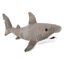 RI One 24" Ocean Safe Great White Shark Stuffed Plush