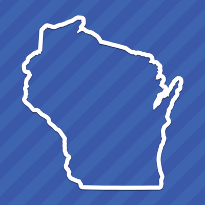 Wisconsin WI State Outline Vinyl Decal Sticker