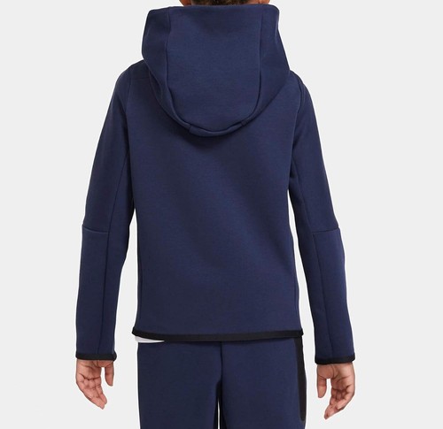 Nike Tech Fleece Pack Navy TrackSuit 2PC Set Full Zip Hoodie Pants Boys Sz 5 NWT - Picture 10 of 14