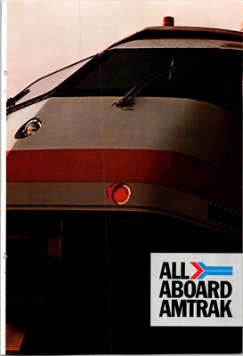 All Aboard Amtrak Original Vintage Print Ad