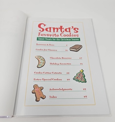 Santa's Favorite Cookies Sweet Treats for the Christmas Season. Cookie Recipes - Bild 4 von 6