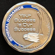 General Dynamics Ordnance and Tactical Systems Challenge Coin