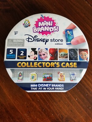 5 Surprise Mini Brands DISNEY Store Edition Collector's Case,  Sold in lots of 5