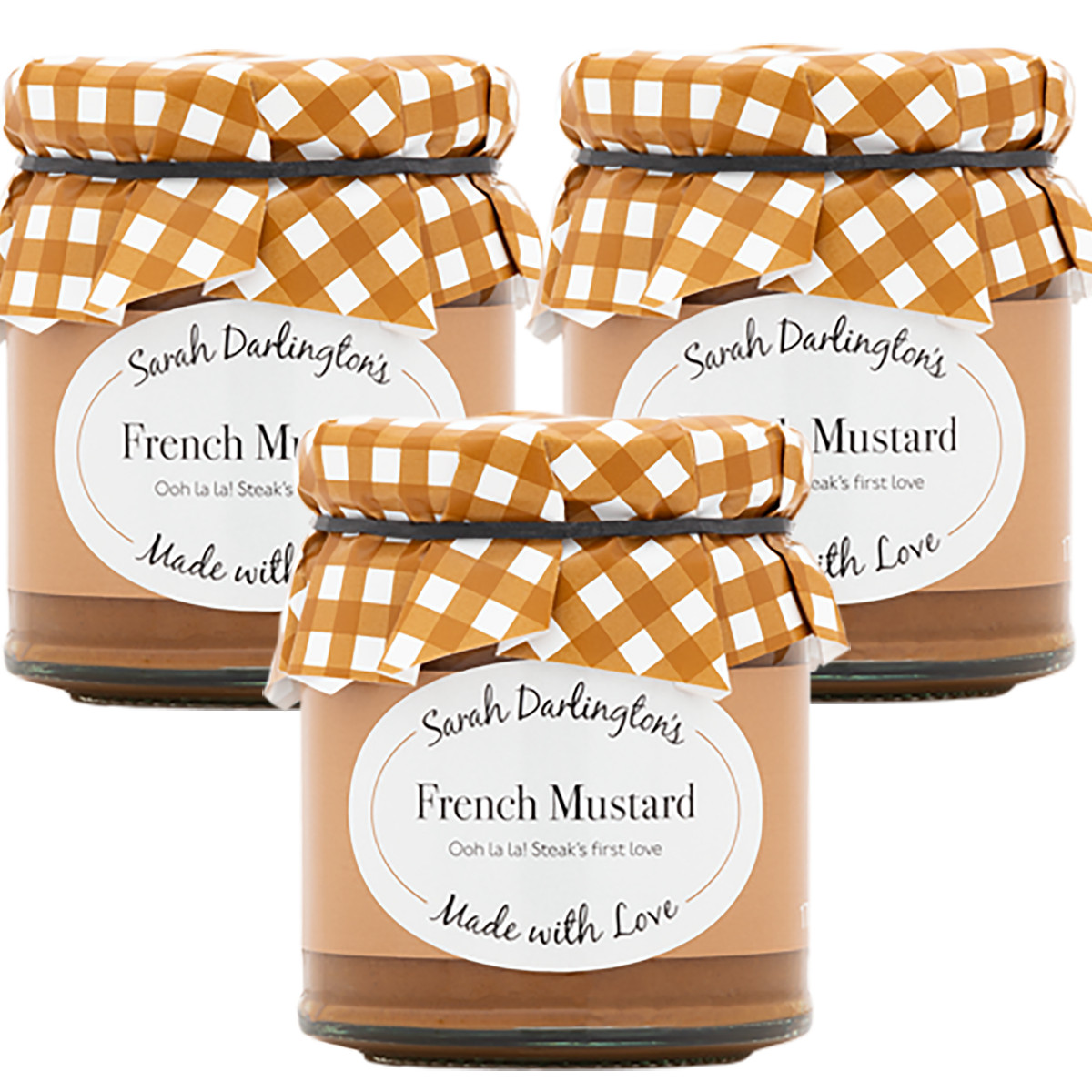 Mrs Darlington's French Mustard 170g - *PACK OF 3*