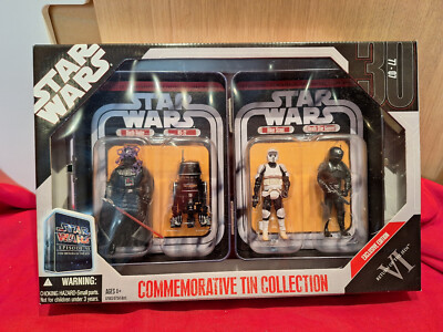STAR WARS Commemorative Tin Collection 30th Darth Vader R5-J2 DS Gunner NEU OVP