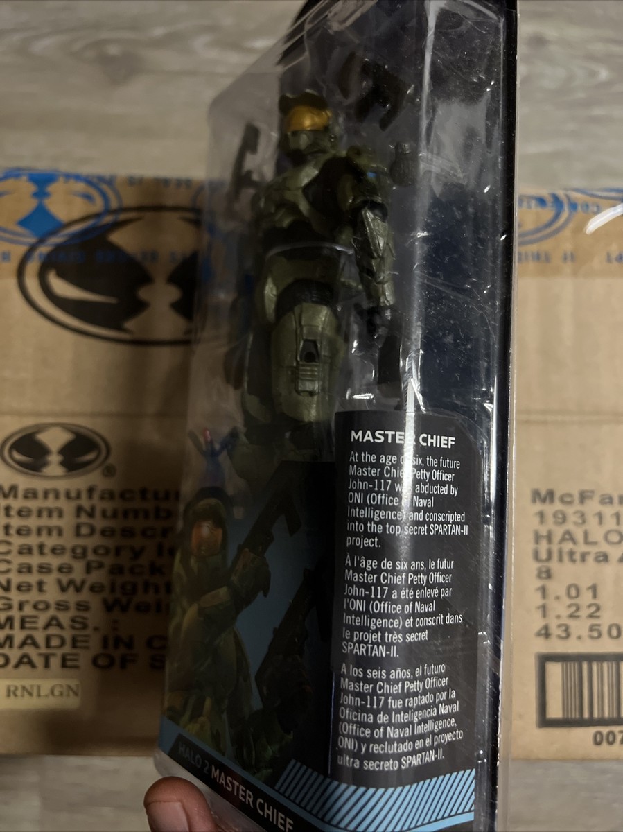 2014 X BOX HALO 2 MASTER CHIEF FIGURE MCFARLANE UNCIRCULATED