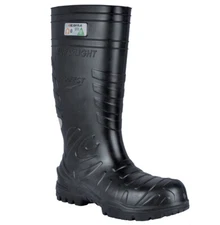 New Men's COFRA SAFEST safety boot PU black or green USA/CAN safety standard