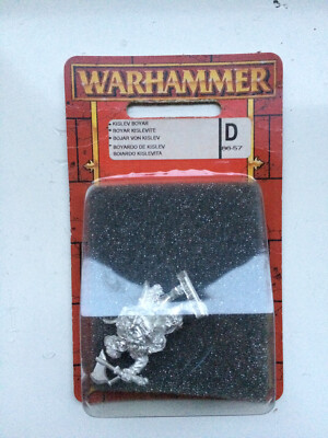 Game Workshop Citadel Warhammer Fantasy Old World Empire Kislev Boyar RARE OOP