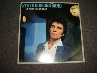 Steve Gibbons Band - Down In The Bunker 1978 USA Orig. Vinyl LP CC Lyrics VG+/E