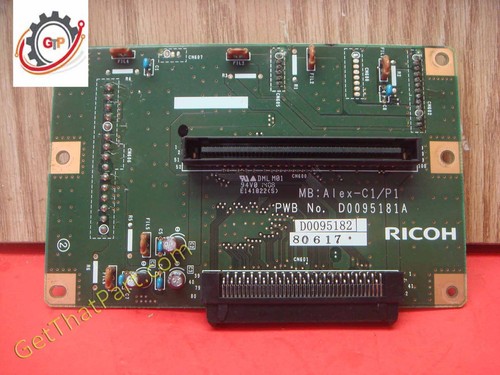 Ricoh MP 4000 4001 5000 5001 Complete Oem Riser Mother Board Assembly ...
