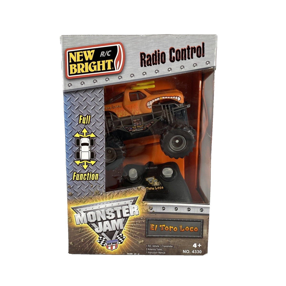 New Bright RC Monster Jam El Toro Loco Radio Control Truck Remote Controlled