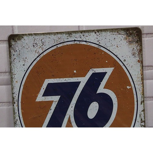Vintage Style 76 Racing Fuel Metal Sign - Picture 2 of 5