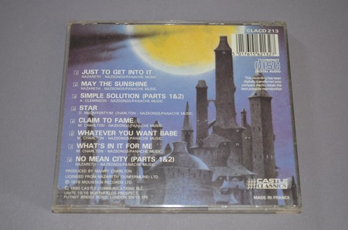 Nazareth – No Mean City / Castle Communications 1990 / Rar - Bild 2 von 2