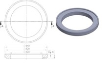 Betonring Ausgleichsring Schachtring Schachtdeckel Brunnendeckel Kontrollschacht