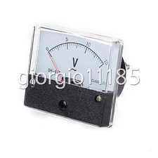 Analog Panel Volt Voltage Meter Voltmeter Gauge DH-670 0-15V AC