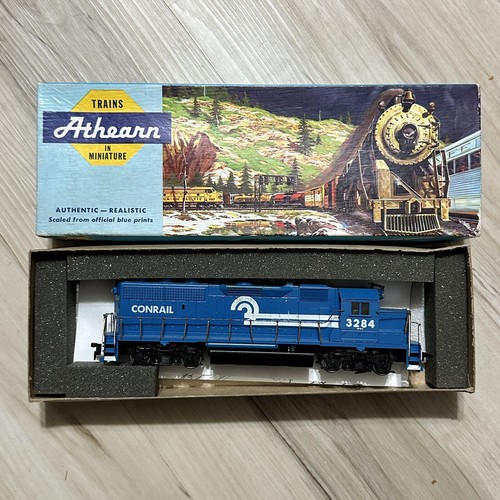 Athearn escala HO Conrail GP40-2 #3284 envío rápido sin probar | Zustand: Used