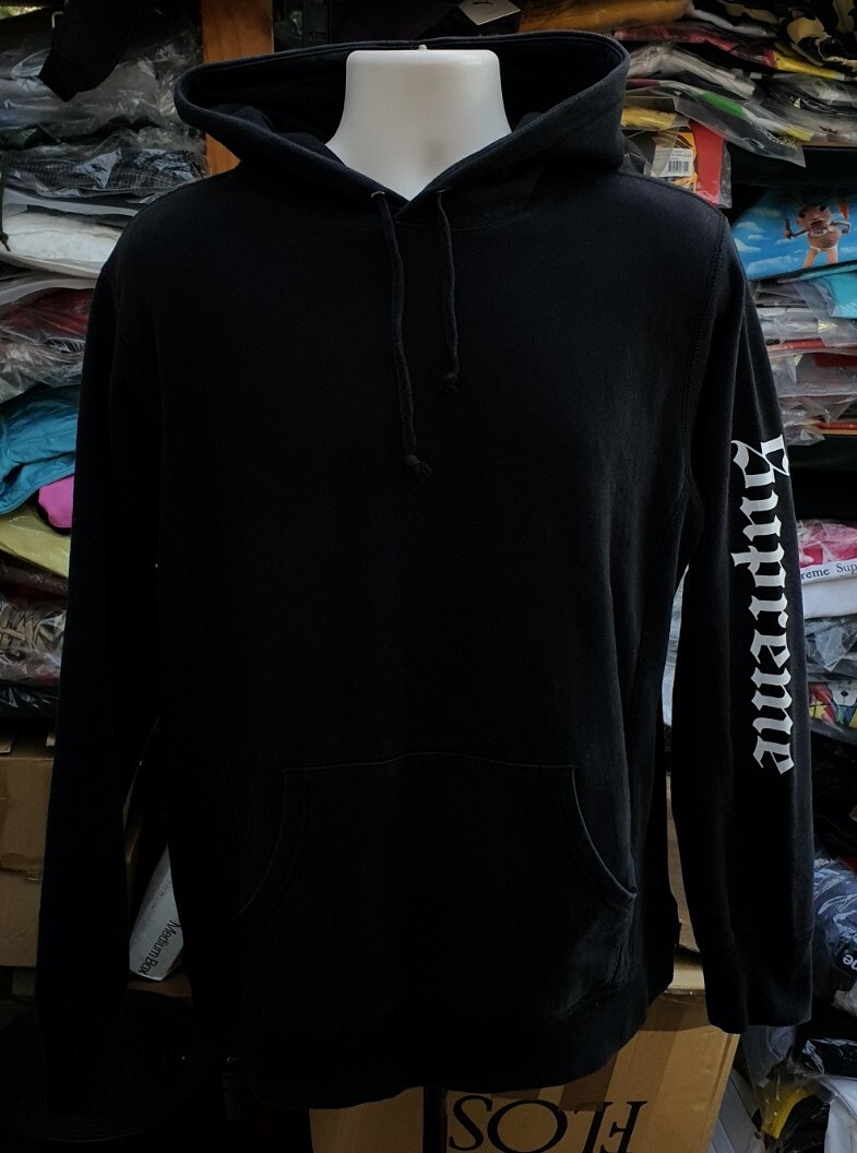 SS14 Supreme Dead Kennedys Hooded Sweatshirt black hoodie M medium