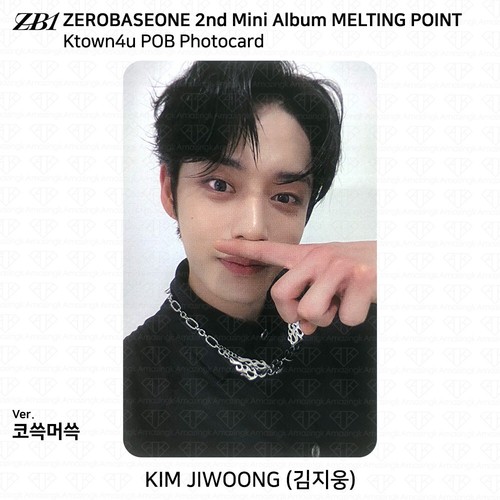 ZEROBASEONE ZB1 2nd Mini Album Melting Point POB Photocard AM WM KT4 MS EL BR - Picture 6 of 186