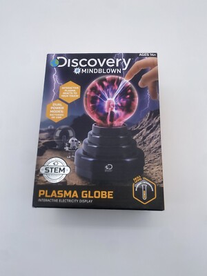 Discovery Mind Blown interactive Plasma Globe