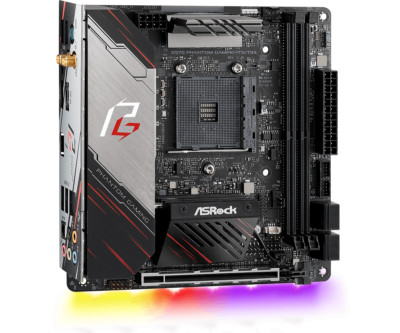 ASRock X570 Phantom Gaming ITX/TB3 Mini ITX AM4 Ryzen DDR4 Wi Fi6 Thunderbolt 3