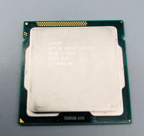 Intel Xeon E3-1225 6MB 3.10GHz - 3,40GHz Prozessor CPU Sockel 1155