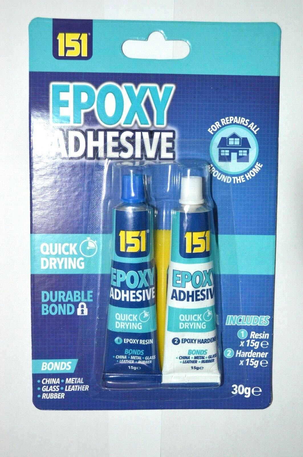151 Epoxy Adhesive Glue Wood Metal Repairs DIY Fix Mend Stick Tools Craft Bonds eBay