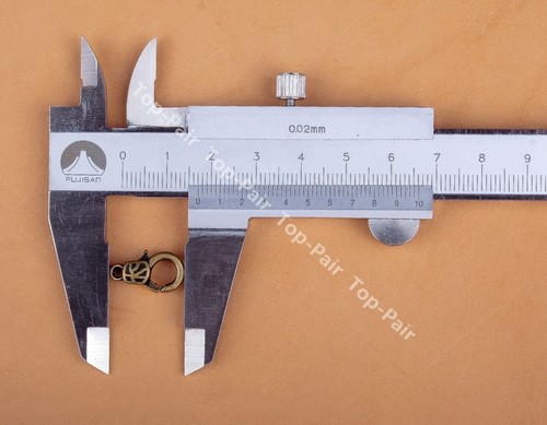 Großhandel 50 St. Zinklegierung Antik Silber Bronze Floral Karabinerverschlüsse zum Basteln - Bild 34 von 36