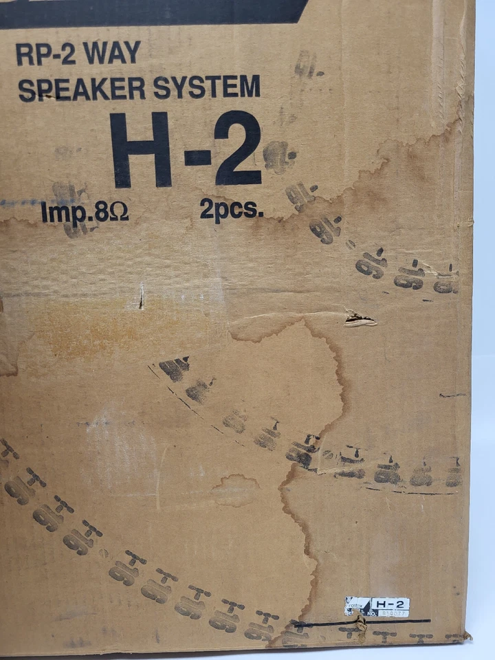 Par de Alto-falantes Fostex H-2 RP-2Way 8Ω (Caixa Aberta) - Imagem 2 de 4