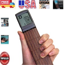 Beginner-Friendly Chord Practice Tool with Genuine Strings Built-in Metronome