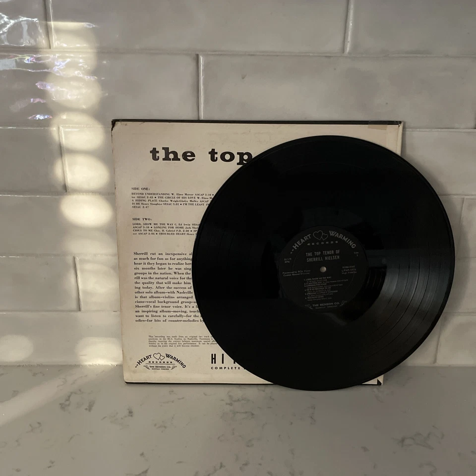 Sherrill Nielsen: The Top Tenor Of Sherrill Nielsen 12" 33 RPM LP Foto 4 de 4